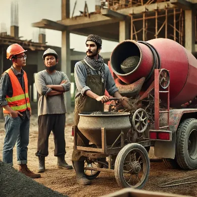 Tumpahnya Semen di Proyek, Drama di Balik Mesin Molen Bocor